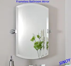 Sinoy Frameless Silver Mirror Silver Bathroom Mirror - Sinoy Mirror Inc. - China