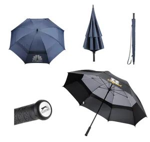 Promotional 60 Slazenger Vented Golf Umbrella Trademark RG Fabric Pongee Age Group Adult Anti UV Anti UV Color - Raincoat Gift Co., Limited - China
