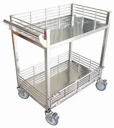 High Standard Specifications Rational Patient Pushcart Price Medical Crash Transport Carts Hospital Trolley Cart on Wheels with Tray - Guangdong Hongye Furniture Group Co., Ltd - China
