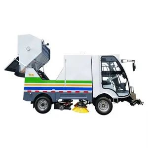 Automatic Dumping High-Pressure Rinse Street Road Sweeper Ride on Floor Cleaning Sweeping Machine for Sale - Suzhou Koosen Technology Co., Ltd. - China