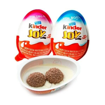 Kinder Joy Milk Chocolate Egg 20g | Popular FMCG Product for Grocery Supply - FK GLOBAL TRADING - Netherlands