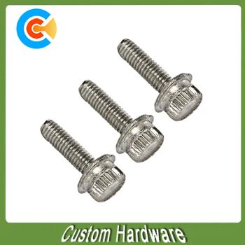 China Flange Screws Hex Flange Screws for Sinks and Other Fixtures - Xiamen Changchun Import & Export Co., Ltd. - China