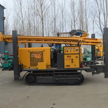 Diesel Mine Drilling Rig Hydraulic Crawler Rotary Water Well Drilling Rig - Shandong Naking Heavy Industry Co., Ltd. - China