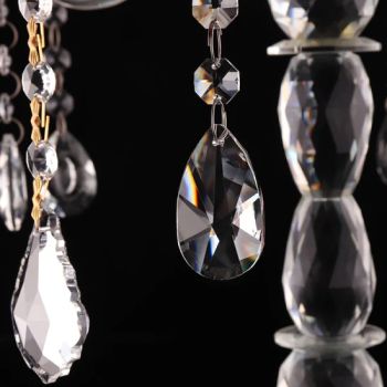 Clear Water-Drop Crystal Glass Chandelier Part MOQ 100PCS Type Beads Clarity Vvs Shape Animals Style Creative Trademark - Zhejiang Pujiang Jingsheng Crystal Co., Ltd. - China
