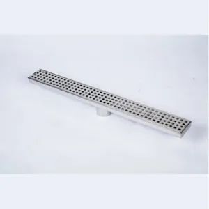 304 Stainless Steel Shower Drain 300/400/500 mm Linear Drains Anti-Odor Stainless Steel Long Floor Drain - Tianjin Tuo Ming International Trade Co., Ltd. - China