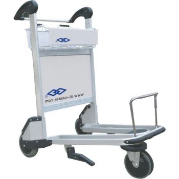 Airport Popular Passenger Luggage Trolley Service Life 20 HS Code 87168000 Authentication SGS Model NO. GS13-250 Origin Hubei, - Hubei Space Double Rhombus Logistics Technology Co., Ltd. - China