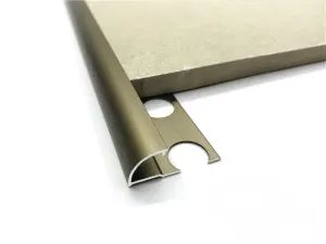 Foshan Low MOQ Ceramic Tile Accessories Aluminum Profile Round Corner Tile Trim - Foshan Hero Metal co., Ltd - China