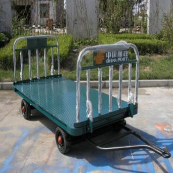 Airport Aviation Two Rail Baggage Luggage Trailer Trolley Cart - G & W World Trading Co., Ltd. - China