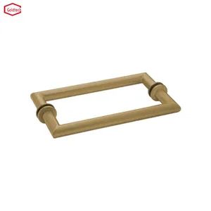 Stylish Round Tubing Mitered Corner Towel Bars for Modern Bathrooms - Goldtech Hardware Corporation Limited - China