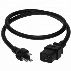 High Quality IEC C13 C5 C14 C15 C19 C20 to NEMA 5-15p Plug Us Standard Extension AC Power Cord Power Cords Extension Cords - Lanka Industrial Automation (Shanghai) Co., Ltd. - China