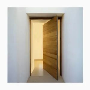 Orient Factory: Solid Wood & Metal Exterior Entrance Doors Sample for Free Color Customized Open Style Swing Position - Shenzhen Best Sense Decoration Co., Ltd. - China