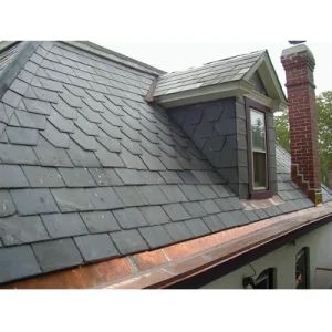 Black Slate Roofing Tiles Roof Slate Usage Roof Origin China HS Code 68029390 Customized Customized Surface Finishing - Quanzhou Tianyuan Stone Co., Ltd. - China