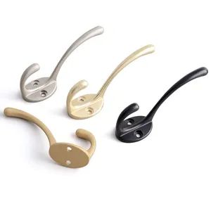 Wholesale Wall Shower Towel Hook for Kitchen and Bathroom Self Garment Coat Metal Over Door Hooks Decorative - Wenzhou Oukali Hardware Co., Ltd. - China