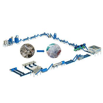 Automatic 500-6000kg/h Fibre Grade PET Bottle Washing Recycling Line in Plastic Plant - Baoding Haorui Machinery Manufacturing Co., Ltd. - China