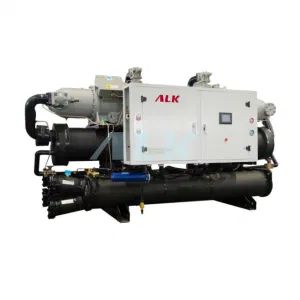 Industrial Commercial Sea /Brine Water Cooled Screw Flooded Carrier Chiller - Alk Electric Group Limited - China