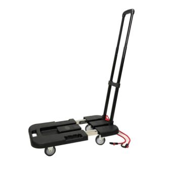 300kg Heavy Duty Swivel Wheel Portable Plastic Platform Hand Dolly Trolley Folding Luggage Cart - Qingdao Giant Industry&Trading Co., Ltd. - China