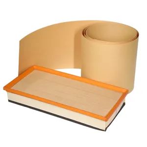 Acrylic Red Color Wood Pulp Filter Paper Air Filter Paper - HEBEI AMUSEN FILTER PAPER CO., LTD. - China