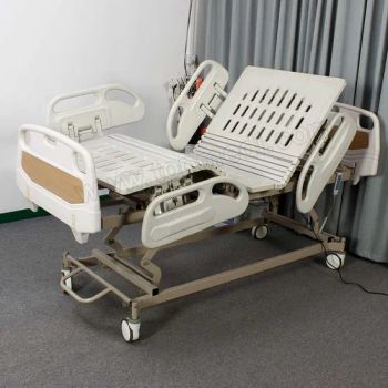 Medical Adjustable Equipment Power 5 Functions Electric Inclinable ICU Hospital Care Bed - Guangzhou Topmedi Co., Ltd. - China