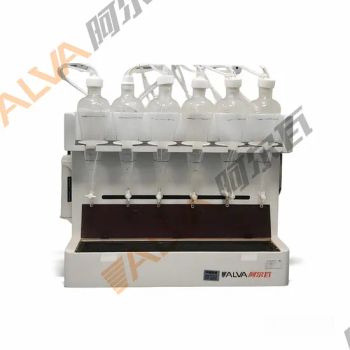 Lab Instrument ED6: Liquid-Liquid Extractor for Extract Pretreatment of Volatile Phenol, Anionic Surfactants, Benzene, Toluene, and Other Elements - Jinan Alva Instrument Co., Ltd. - China