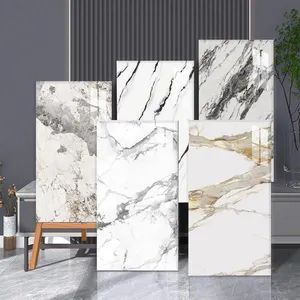 Marble Wallpaper PVC Wall Panels Decorative Fire Resistant Waterproof Boards for Home Hotel Commercial Spaces - Tianjin Hifelty Technology Co., Ltd. - China