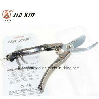 Branch Scissors, Curved Scissors. Garden Scissors Brand Jiaxin Color Silver Origin Shunde Condition New Blade Tip Sharp Model NO. - ShunDe Jiatian Hard Tool Co., Ltd. - China