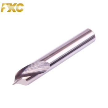 HRC55 Solid Carbide Spot Drill Bits for Aluminum Carbide Tool Spotting Drill 2 Flute - FUXINCHENG TOOLS CO., LTD. - China