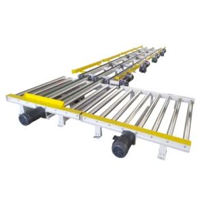 Powered Turntable Conveyor, Pallet Handling Conveyor, Pallet Roller Turntable - Qingdao Youchuang Packaging Equipment Co., Ltd. - China