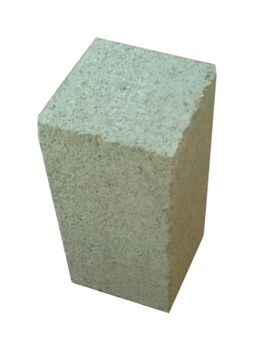 8X8X12 inch High Strength Concrete Brick, For Cement Color Gray State Solid Form Molded Shape Rectangular Aggregate Type - Namishree Eco Building Products - India