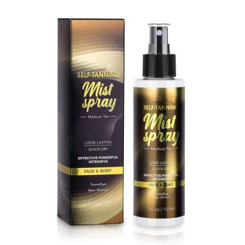 Beauty Skin Care Long-Lasting Self-Tanning Mist Spray Tanning Lotion Cosmetics - Guangzhou Meidishi Biotechnology Co., Ltd - China