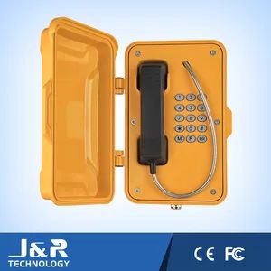 Hot Emergency Telephone, Waterproof Telephone, SIP Phone with Protection Door - J&R Technology Limited - China