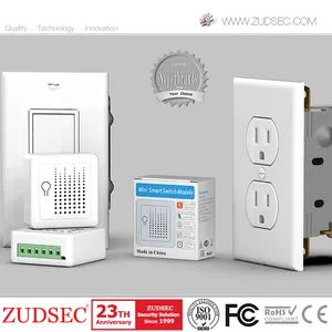 Home Tuya Light Switch Module Zigbee 3.0 Mini Switch 2-Way Control Smart Switch Relay Modules Smart Life on/off Breaker - Zuden Technology (HK) Co., Limited - China