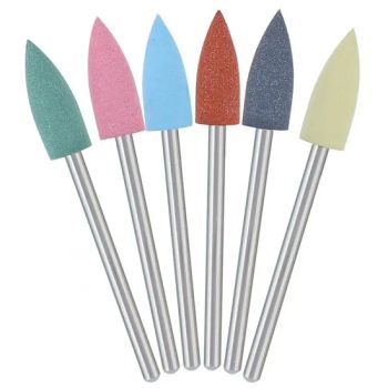 Silicone Nail Drill Bit Smooth Polishing Professional E File Nail Drill Bit Set Manicure Pedicure Tools - Guangzhou Skyrann Electronic Tech Co., Ltd. - China