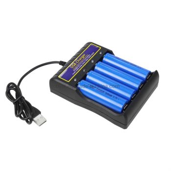 Factory Supply 4 Slot Cylindrical Lithium Intelligent Cell Charger for 3.7V 18650 Li-ion Rechargeable Battery - Shenzhen Tcbest Battery Industry Co., Ltd. - China
