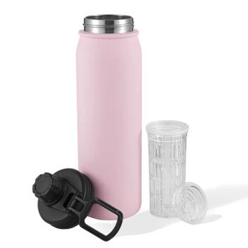 Vacuum Double Wall Non-Toxic Steel Powder Coating Tough Coat Finish Leak-Proof Insulated Flask - Everich Commerce Group Limited - China