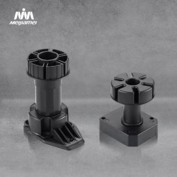Plastic Adjustable Cabinet Legs for Kitchen Bathroom Cabinets in Black - DONGGUAN CHAU YUE TRADE CO.,LTD - China