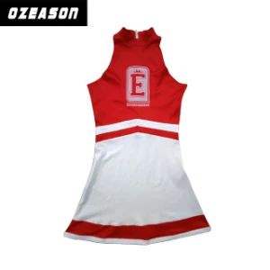 2023 New Design Adult Sexy Cheerleader Costumes Custom Plain Embroidery Two Piece Cheerleading Uniforms - Ozeason International Co., Ltd - China