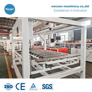 PP/PE PVC WPC Wood Plastic Composite Decking Floor Fence Post Window and Door Panel Frame Profile Making Machine - Wecoex Machinery Co., Ltd. - China