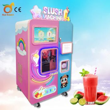 High Quality 24L Large Capacity Slush Vending Machine Automatic Frozen Cold Drink Juice Machine - Guangzhou Red Rabbit Intelligent Equipment Co., Ltd. - China