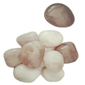 Elegant Black and White Natural Pebbles for Aquariums and Crafts - Lingshou Chuangwei Mineral Products Processing Factory - China