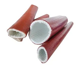 Silicone Coated Fire Sleeve with Heat Shield Layer Origin Qingdao HS Code 70199000 Trademark GRANDFLEX Material - Qingdao Grantseed Rubber Co., Ltd. - China