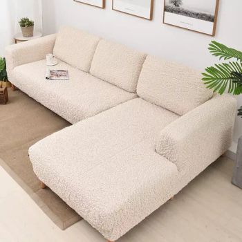Stocks Multicolor Luxury Fabric Universal Waterproof Spandex Stretch Sofa Slipcovers, L Shape Sofa Cover - Suzhou Dianyue Textile Co., Ltd. - China