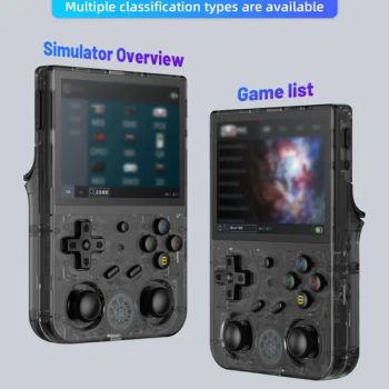 High Quality Rg353V 3.5-Inch Screen Handheld Game Players Retro Video Game Console for Kids and Adult - Guangzhou Sundi Electronics Co., Ltd. - China