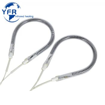2000W Twin Tube Heraeus Short Wave IR Radiant Emitter Halogen Quartz Glass Heater Infrared Lamps - Huaian Yinfrared Heating Tech Co., Ltd. - China