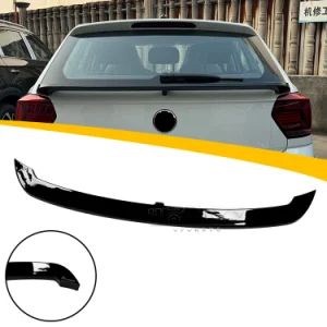 Factory Wholesale Shiny Black Rear MID Lip Spoilers Wing for VW Volkswagen Polo 2019 - Changzhou Haosheng Vehicle Parts Co., Ltd. - China