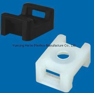 Nylon66 Saddle Type Cable Clip Cable Tie Mounts HS Code 392690 Trademark HAITAI Material Nylon 66 Specification HC-1 Origin Wenzhou, China - Yueqing Haitai Plastics Manufacture Co., Ltd. - China