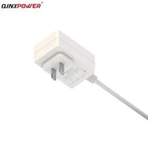 White PSU Wall Charger 12W 12V 1A Power Supply AC DC Adapters OEM Adaptor for Router Modem VoIP Cameras Audio Amplifiers - Guangdong Qinx Technology Co., Ltd. - China