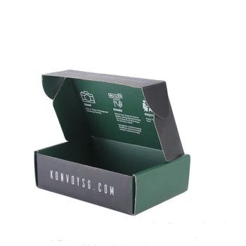 Custom Printed Clothing Tea Delivery Paper Shipping Postal Display Mail Boxes - Shanghai Woods Packaging Co., Ltd. - China
