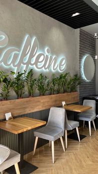 Cafe Interior Design Service Location - Aryam Inter-continental Private Limited - India