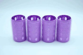 Fast Curl Metal Body Aluminum Core Hair Roller for Curling Hair - Ningbo Woson Plastic Product Co., Ltd - China
