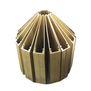 Electrical Copper Extruded Copper Profiles Shape T Width 12mm Brand Povos Height 22mm Color Green Origin China Condition - JIANGXI NEW SILK ROAD INDUSTRY & TRADE COMPANY LIMITED - China